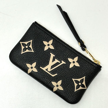 LOUIS VUITTON Coin case M80885 Monogram Ann Platt Leather black Monogram Ann Platt Pochette Cre